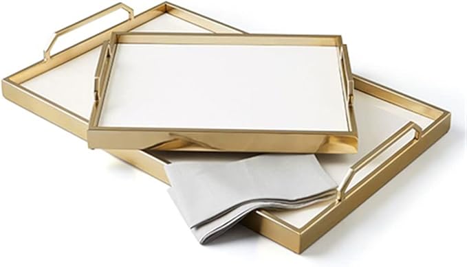 Household Nordic Minimalist Creative Tea Tray Bathroom Model Room Handmade Decoration Desktop Tray Decoration