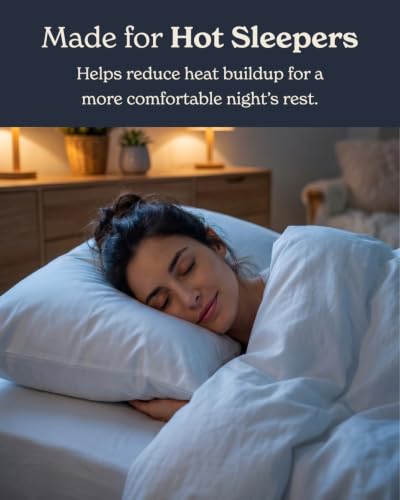 Beckham Hotel Collection Cooling Pillowcases for Hot Sleepers - Image 4