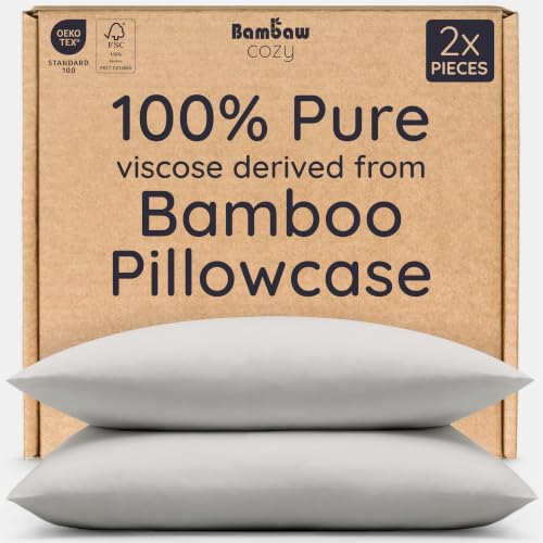 Bambaw 100% Viscose Derived from Bamboo Pillowcases - Image 2