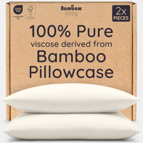 Bambaw 100% Viscose Derived from Bamboo Pillowcase - Image 2