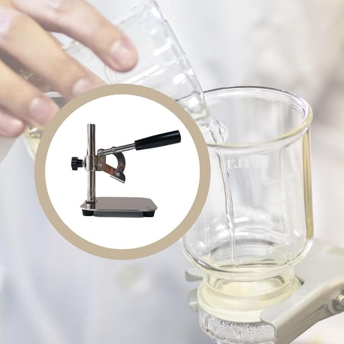 Manual Short Base Tabletop Perfume Bottle Cap Sealer for Small Diameter Caps, Easy-to-Use Perfume Sample Sprayer Sealing Tool