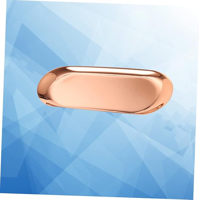 Ciieeo Aromatherapy Tools Tray Jewelry Storage Tray Minimalist Nordic Style Rose Gold Dividers for Home Decoration and Organization