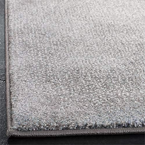 SAFAVIEH Galaxy Collection Area Rug - 9' x 12', Blue & Grey, Modern Abstract Design, Non-Shedding & Easy Care, Ideal for High Traffic Areas in Living Room, Bedroom (GAL117M)