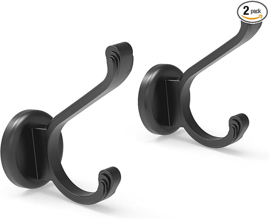 Ant Mag Magnetic Hooks Heavy Duty 140lbs Neodymium Magnet Wall Hooks for Hanging Coats Robes Backpacks Bags Hats Keys Mugs Cups Towels
