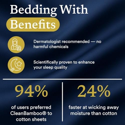 100% CleanBamboo Lyocell Cooling Pillowcase Set of 2, Cloud White - Image 5