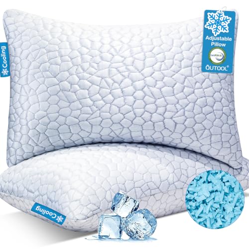 QUTOOL Cooling Pillow for Sleeping, CertiPUR-US Shredded - Image 2