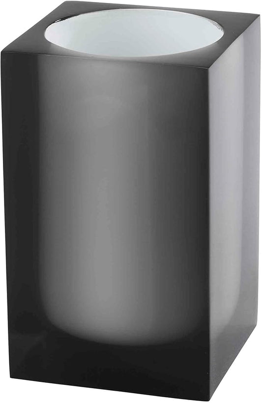 Avanti Linens - Tumbler, Resin Countertop Accessories, Modern Home Decor (Soho Collection, Smoke)