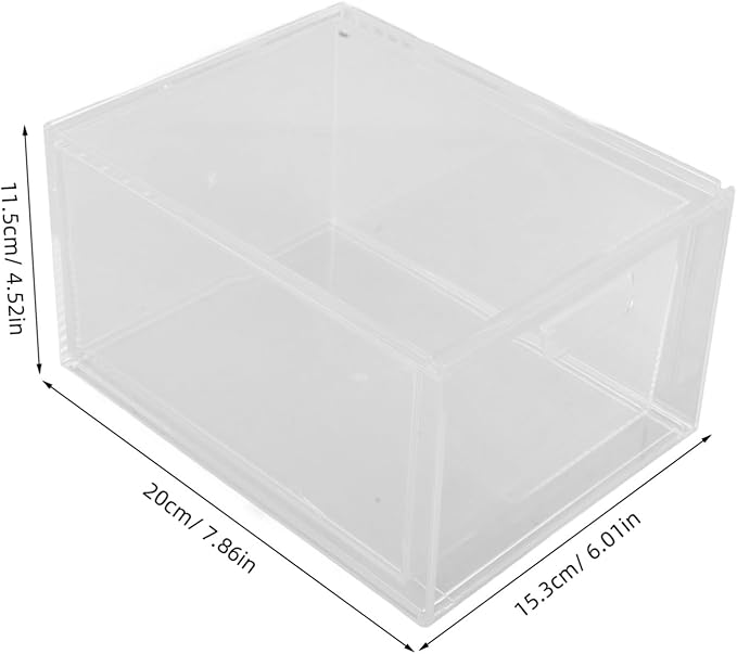 3Pcs Stackable Clear Desktop Storage Box with Vanity Organizer for Makeup Skincare and Stationery Space Saving for Bathroom and Home Office Storage