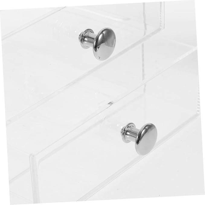 Organizer for Makeup Jewelry and Skin Care Stackable Storage Box Elegant Design for Home Office Use