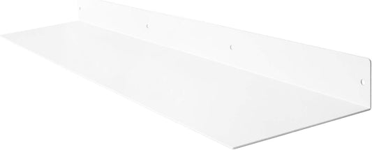 Buhbo Mitus 36-Inch Metal Floating Shelf, White
