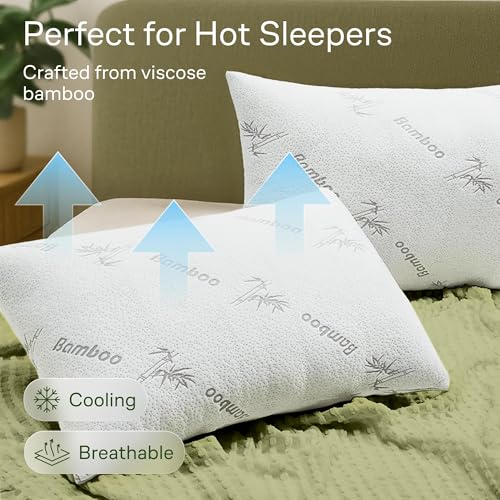 Cloud-Like Pillow Protectors with Zipper Standard Size - Image 5