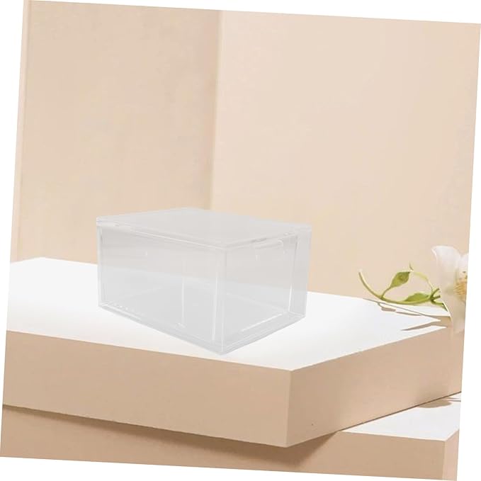 3pcs Stackable Acrylic Makeup Organizer Storage Bin for Vanity Bathroom and Desk Use Dustproof Design for Easy Access to Cosmetics and Jewelry