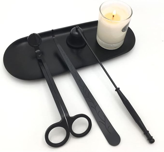 Luxshiny Tools Tray Nordic Style Minimalist Storage Plate for Jewelry Fruit Food Black Storage Tray for Desktop Tabletop Organization