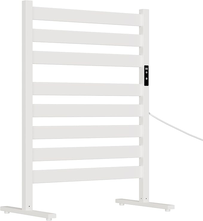 Towel Warmers for Bathroom, Heated Towel Racks for Bathroom, with Timer and Temperature Adjustment, Overheat Protection Function, Freestanding Towel Warmer. Suitable for Bathroom, Bedroom