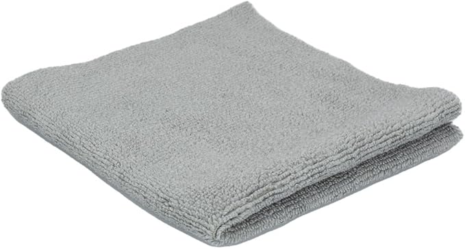 50-Pack Universal Microfiber Edgeless Utility Towels 12”x12” (260GSM) — Lint-Free, Scratch-Free Cleaning Cloths for Auto, Boat, Marine, Garage, Home & Professional Detailing Use