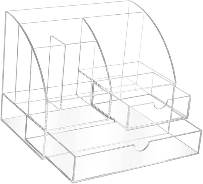Stationery Desk Organizer Small Object Organizer Acrylic Desk Supplies Storage Box Drawer