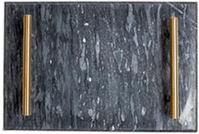 Home Nordic Style Marble Shelf Storage Tray Bathroom Wash Tray Exquisite Cup Tray Decoration Accessories (Color : D) (D)