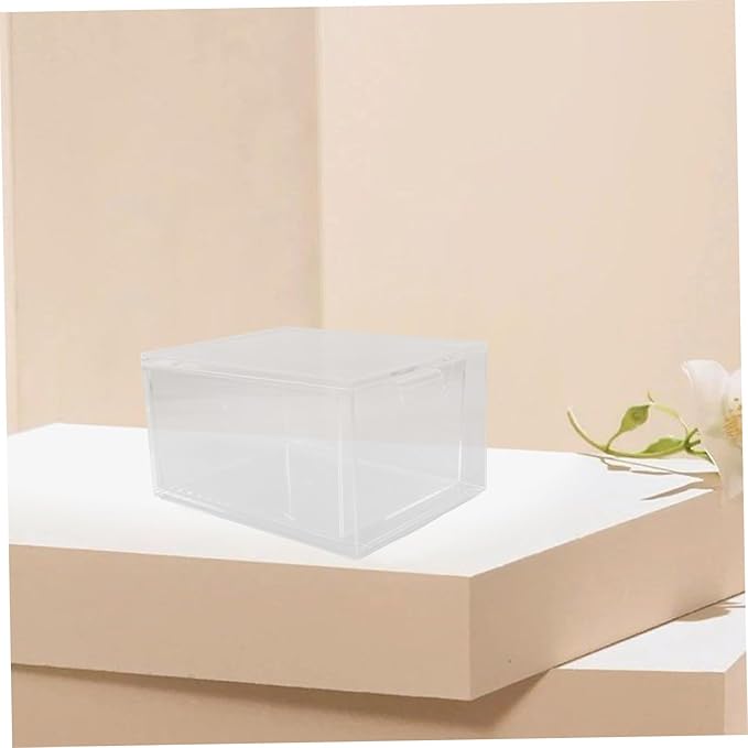 TEHAUX 3pcs Stackable Makeup Organizer Storage Bins for Cosmetics Bathroom and Desk Organization Capacity and Easy-