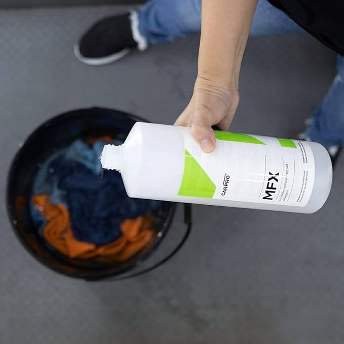 MFX - Liter - Microfiber Detergent, Remove Oils, Waxes and Dirt from Your Microfiber Cloths to Restore Drying Towels and Buffing Cloths