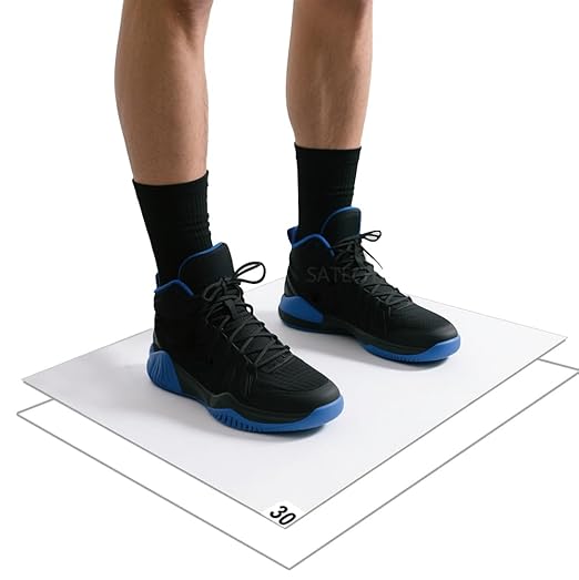 SATECH Sticky/Tacky/Adhesive Mat 13" x 17" with Non-Slip Base for Basketball Shoes Cleanroom Pets Garage White(Case of 4 Mats,30 Sheets Each)