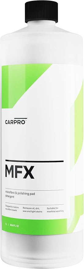 MFX - Liter - Microfiber Detergent, Remove Oils, Waxes and Dirt from Your Microfiber Cloths to Restore Drying Towels and Buffing Cloths
