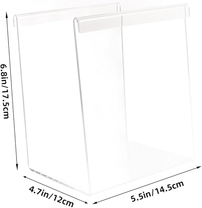Cabilock 2pcs Food Storage Bag Holder Stand Compact and Portable Zipper Bag Organizer for Meal Prep Hands Storage Kitchen Camping and More Design