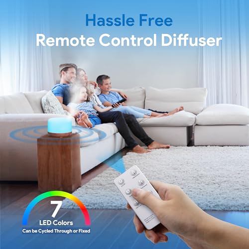 500ml Essential Oil Diffuser with Remote Control - Image 6