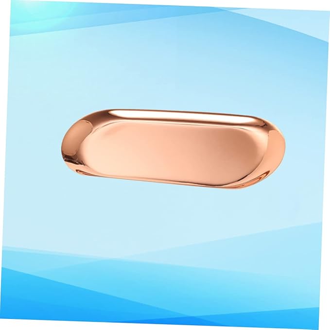 Ciieeo Aromatherapy Tools Tray Jewelry Storage Tray Minimalist Nordic Style Rose Gold Dividers for Home Decoration and Organization