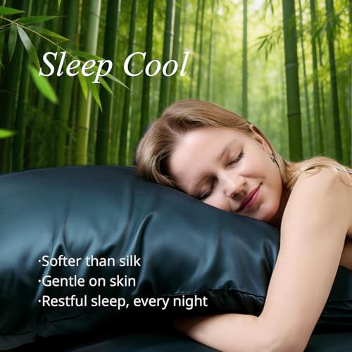 Standard Pillow Cases, Bamboo Viscose, Cooling Pillowcases - Image 4