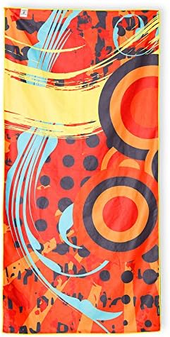 4 Pack Microfiber Camping Towel Quick Dry, Super Absorbent Travel Towel with Waterproof Bag, Lightweight Boat Towel for RV, Sport, Gym, Beach, Pool, Swim,Family Trip