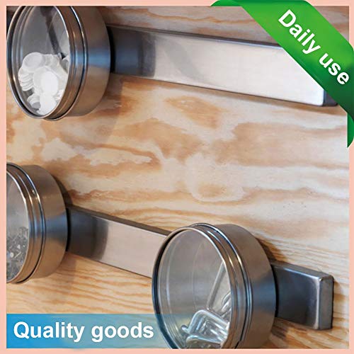 MIKEDE Strong Neodymium Magnets with Adhensive Backing 60x10x3 mm 20 Pcs - Image 6