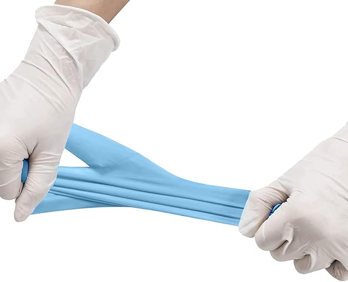 Nitrile Medical Exam Gloves: Powder-Free, Non-Sterile, 5 mil Disposable Glove, Blue