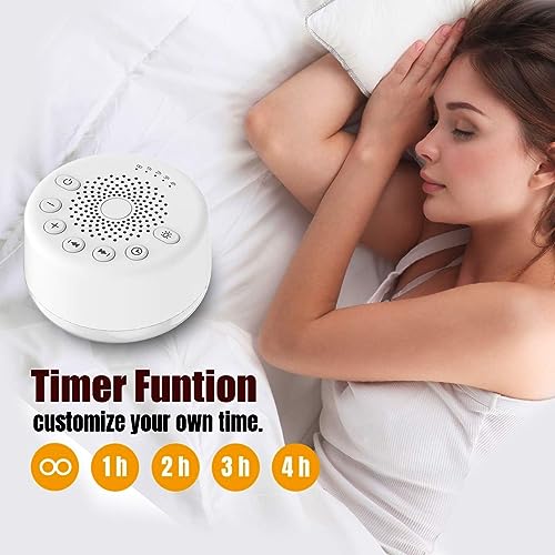 25-Sound White Noise Machine with Night Light - Image 7