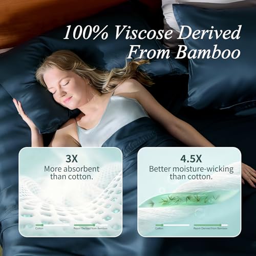 Standard Pillow Cases, Bamboo Viscose, Cooling Pillowcases - Image 5