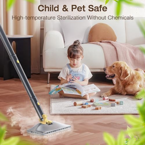 10-in-1 Steam Cleaner, Detachable Handheld Steam Mop for Multi-Surface - Image 7