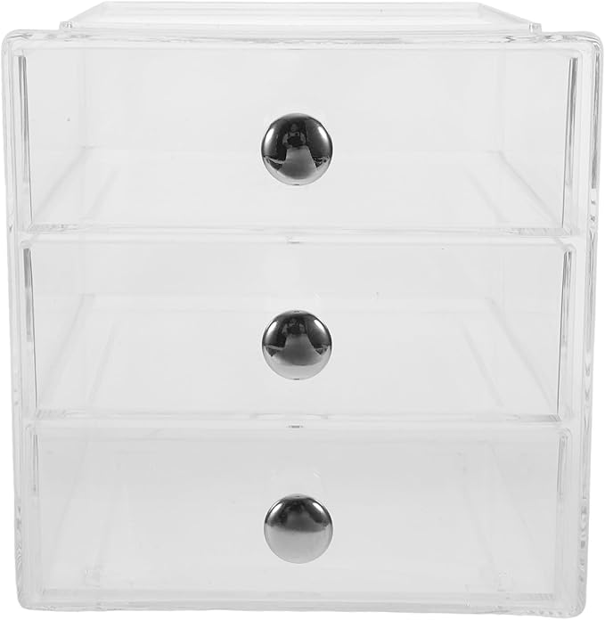 Organizer Multi-use Storage Box for Makeup Jewelry Hair Accessories Elegant Desktop Sundry Holder for Use