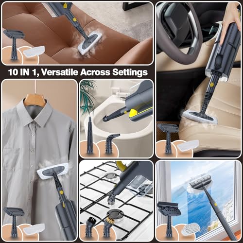 10-in-1 Steam Cleaner, Detachable Handheld Steam Mop for Multi-Surface - Image 4