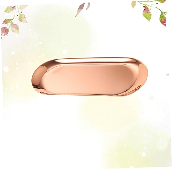 Alipis Metal Jewelry Storage Organizer Tray Aromatherapy Tool Minimalist Design