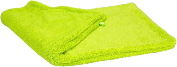 Universal Car Drying Towel 30” x 30” — 1600GSM Plush Double-Sided Microfiber — Super Absorbent Rinse-Free Drying Towel for Car Wash & Detailing — Scratch-Free, Lint-Free Auto Care Cloth