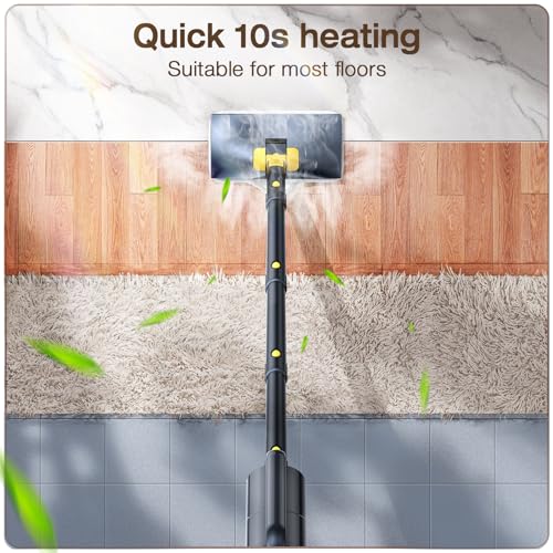 10-in-1 Steam Cleaner, Detachable Handheld Steam Mop for Multi-Surface - Image 3