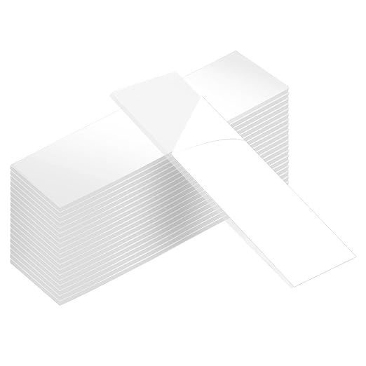 uxcell 100Pcs Double Sided Adhesive Pads, 3.35" x 0.98" Clear Removable Heavy Duty Mounting Tape Picture Hanging Sticky Adhesive Pad for Wall, Poster Picture, DIY Craft