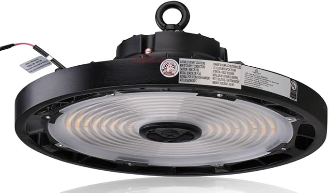 RuggedGrade 240W - Titan V CS Series LED High Bay UFO Light - 26,100 Lumens - Color Selectable on Fixture 4000K/5000K - Outdoor LED Light - DLC 5.1 Premium