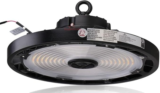 RuggedGrade 240W - Titan V CS Series LED High Bay UFO Light - 26,100 Lumens - Color Selectable on Fixture 4000K/5000K - Outdoor LED Light - DLC 5.1 Premium