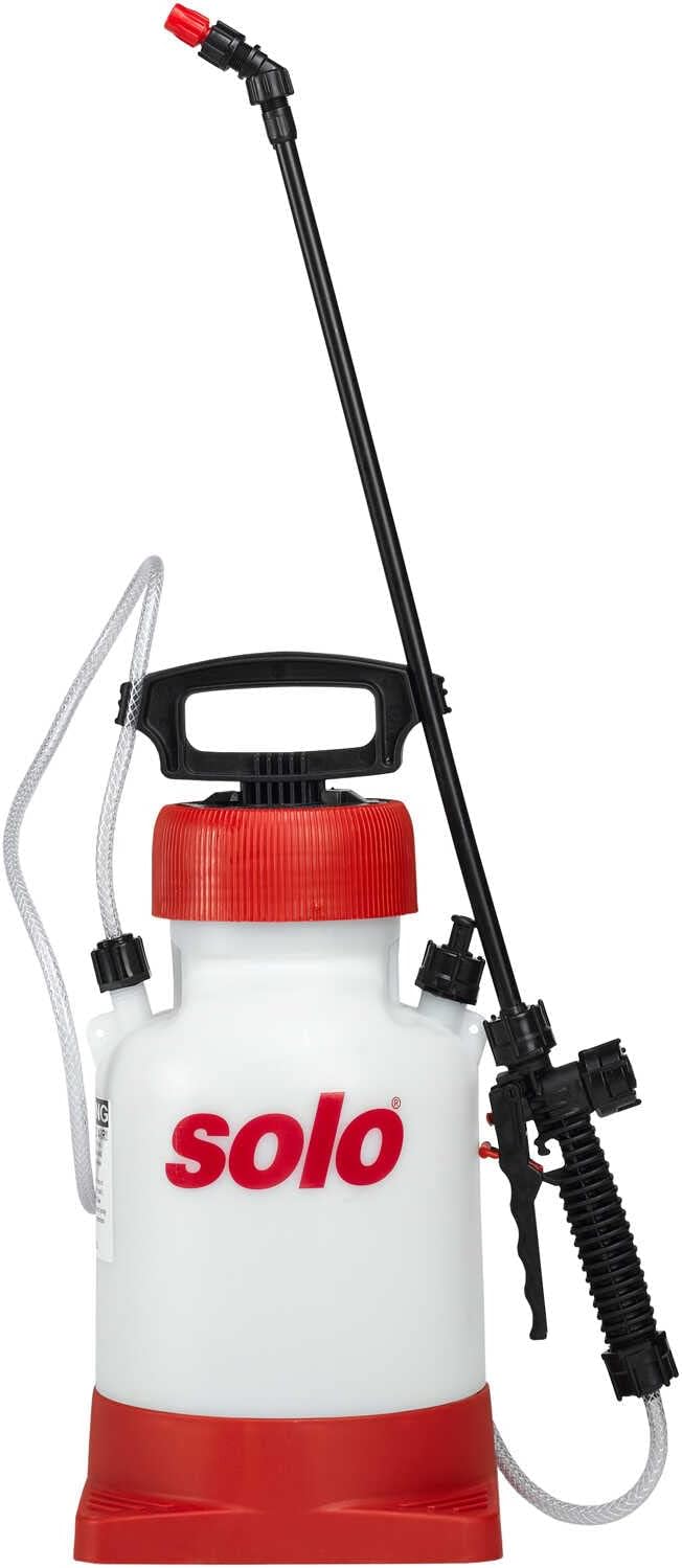 Solo 454 1-1/4 Gallon Professional Handheld Sprayer with Carrying Strap, White