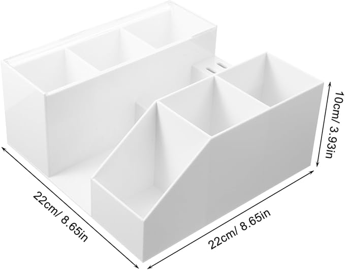 Crylic Eyelash Organizer Box Lash Tweezers Holder Desktop Storage Rack for Lash Extensions Tools