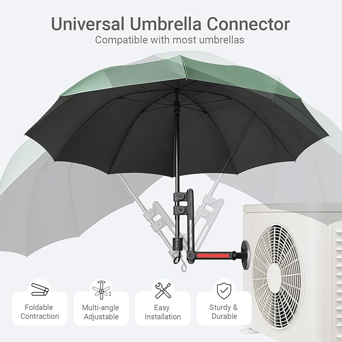 Magnetic Umbrella, Magnetic Umbrella HVAC for Outdoor Jobs, Car, HVAC