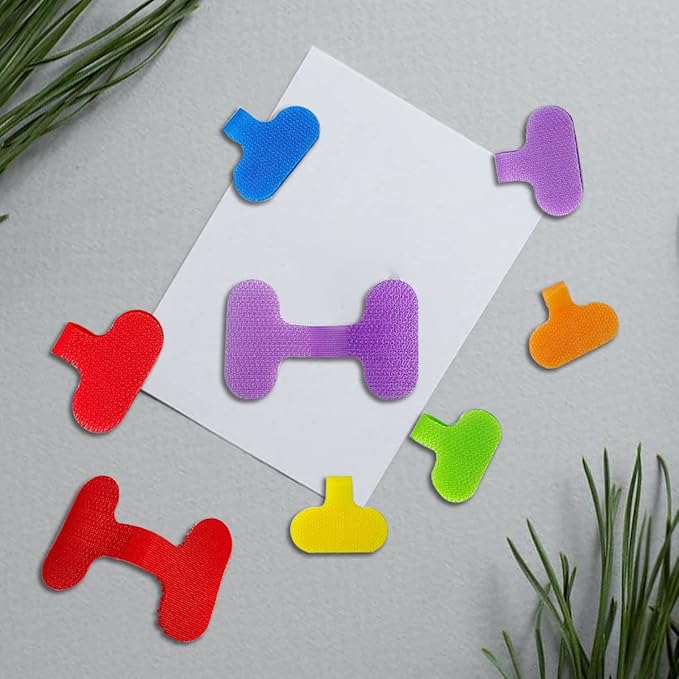 30 Oval Cord Labels - Colored, Writable, Multipurpose for Organization