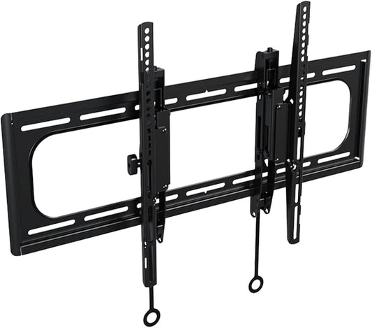 SANUS Tilting TV Wall Mount for 46" - 90” TVs or 150lbs - Premium Tilt Mount w/Universal Fit - Smooth 5.7" Extension Allows for Cable Management - Includes Hardware & Drill Template for Easy Install