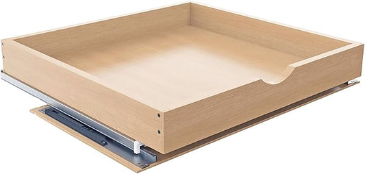Pull Out Drawers for Cabinet Wood 24" W x 23" D x 4.5" H Slide Out Organizer and Storage Kitchen Cabinet Drawers Slide Out Shelves Pull Out Shelves in Kitchen Pantry Bathroom with Soft Close