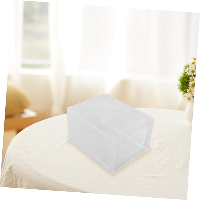3pcs Stackable Acrylic Makeup Organizer Storage Bin for Vanity Bathroom and Desk Use Dustproof Design for Easy Access to Cosmetics and Jewelry